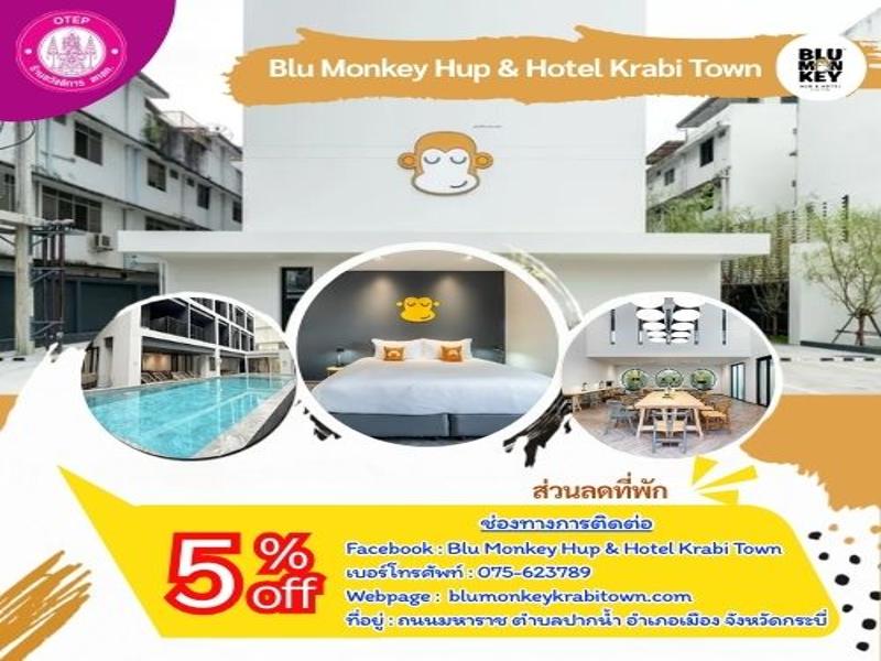Blu Monkey Hup & Hotel Krabi Town
